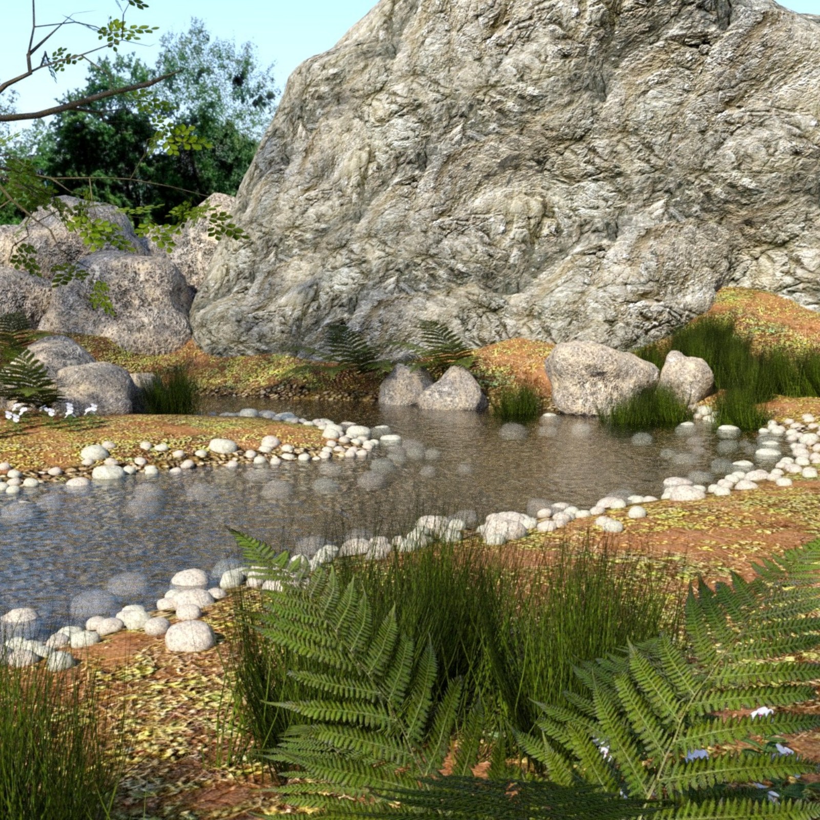 Valley of the creek DAZ by N/A