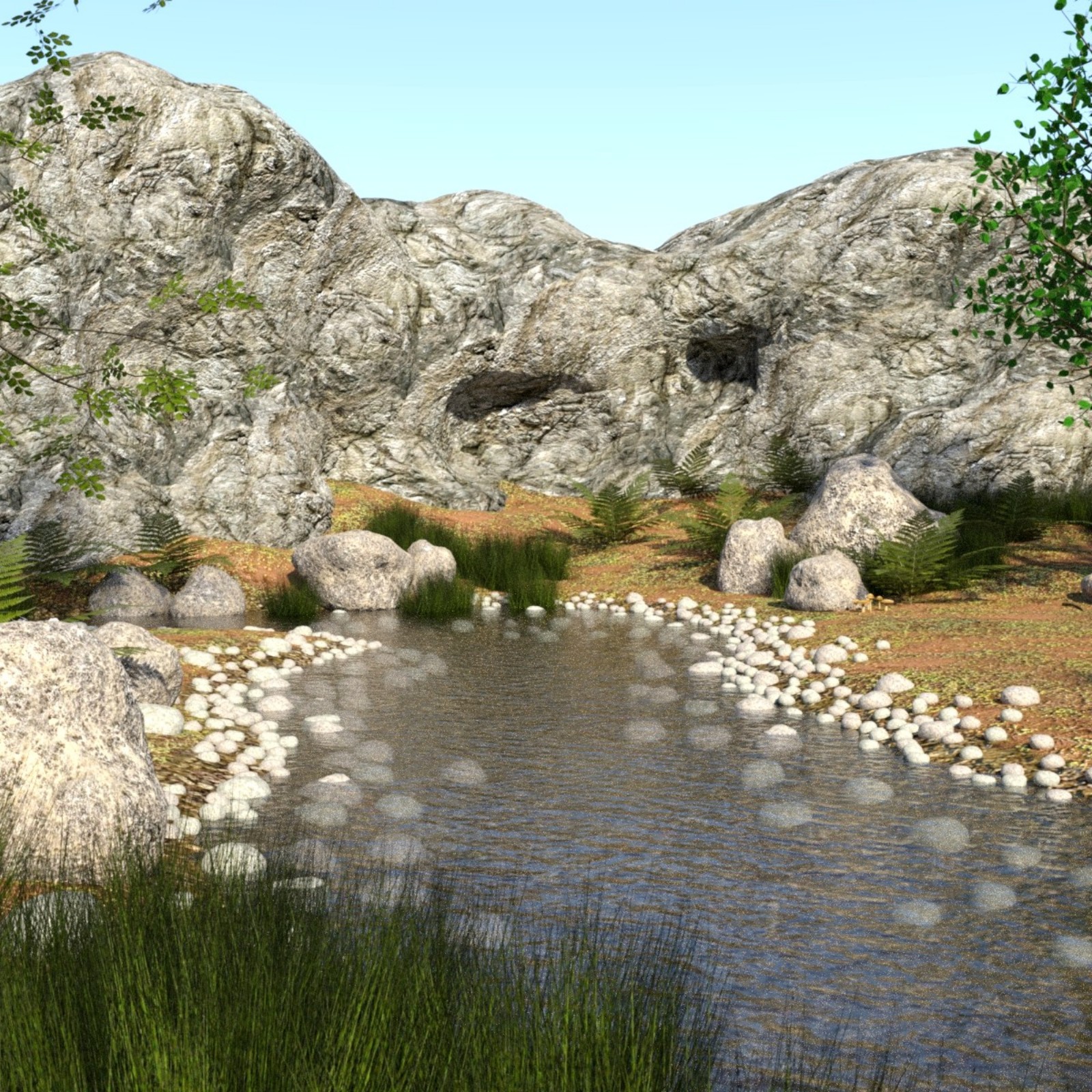 Valley of the creek DAZ by N/A