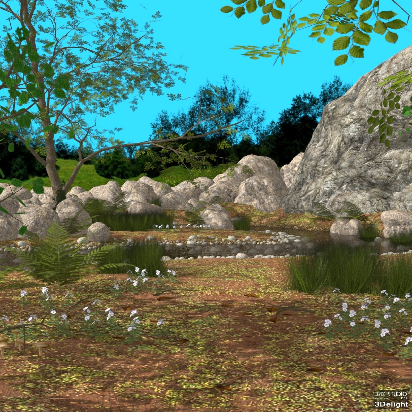 Valley of the creek DAZ by N/A