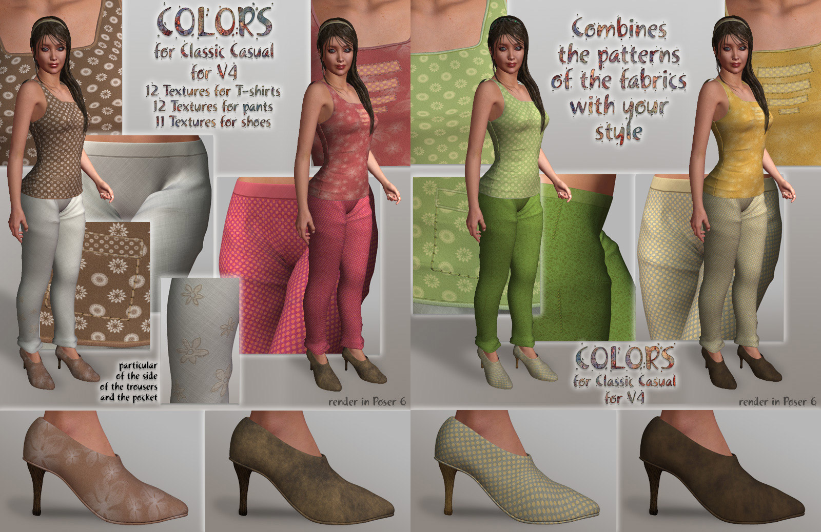 RA Colors for Classic Casual V4 by N/A