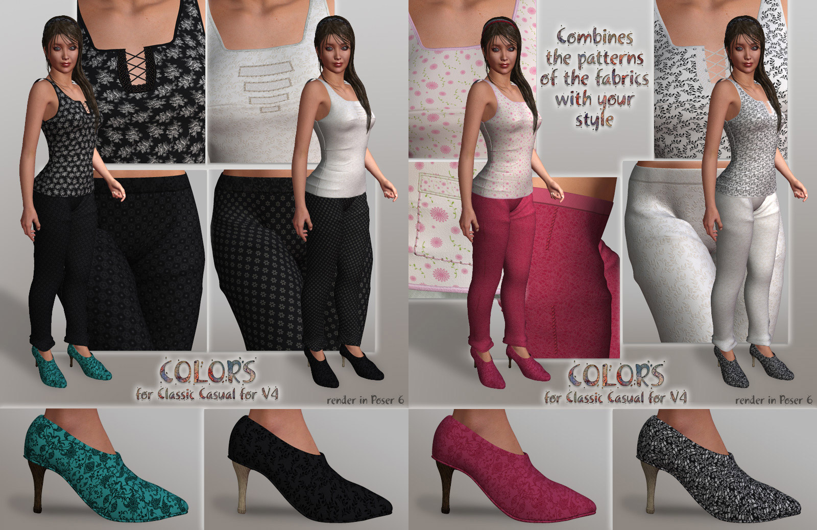 RA Colors for Classic Casual V4 by N/A