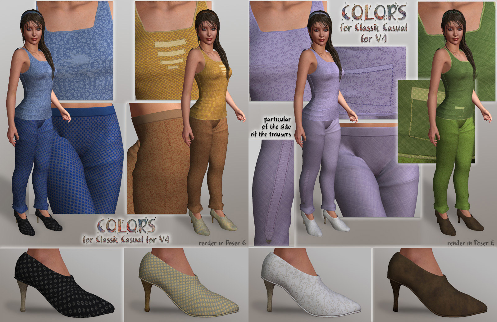 RA Colors for Classic Casual V4 by N/A