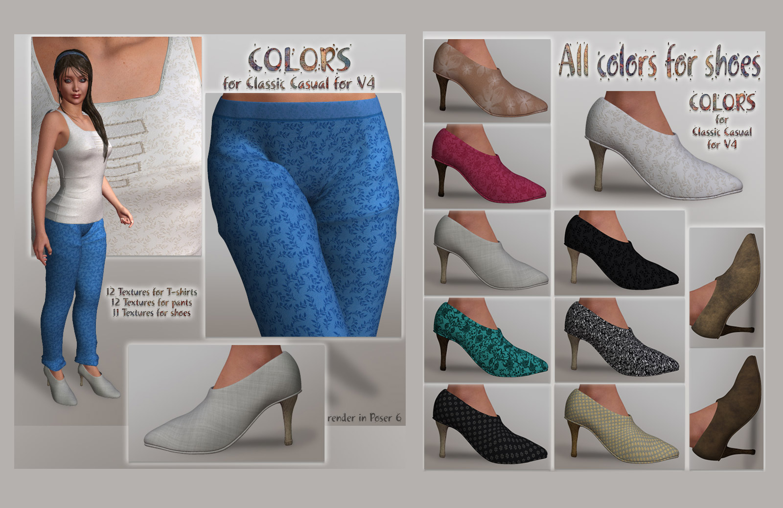 RA Colors for Classic Casual V4 by N/A