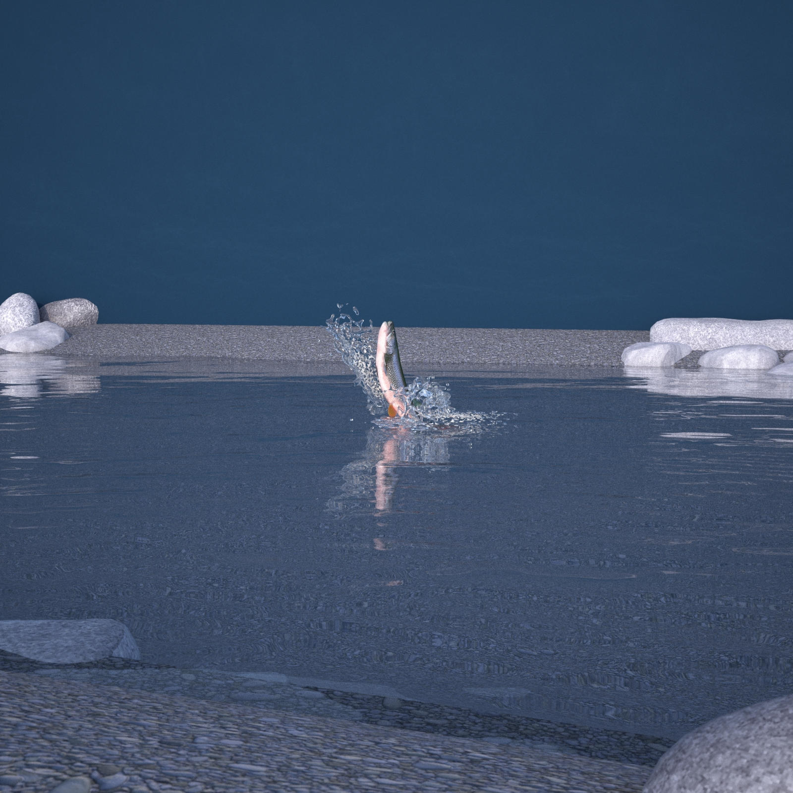 Leaping Trout Props by N/A