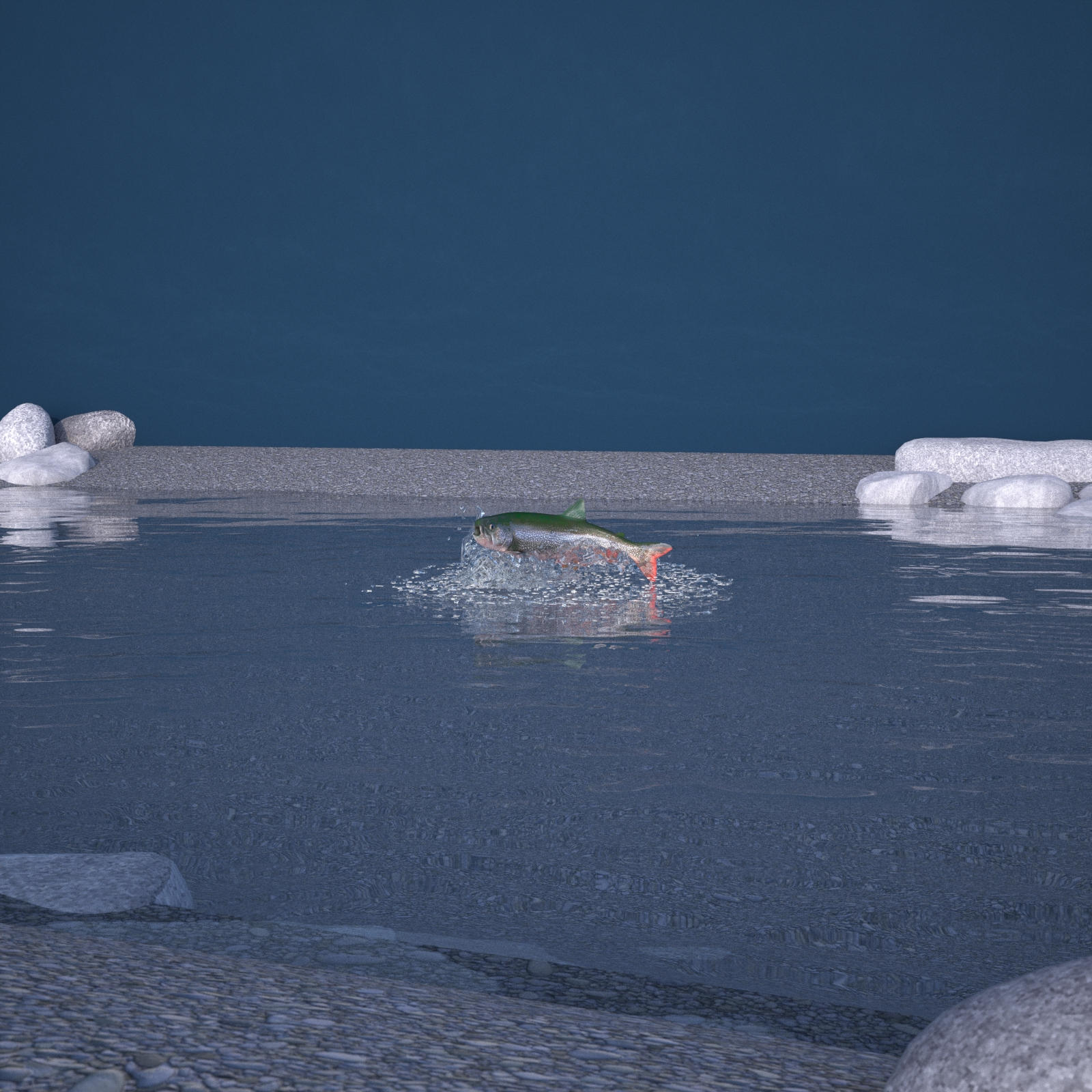 Leaping Trout Props by N/A