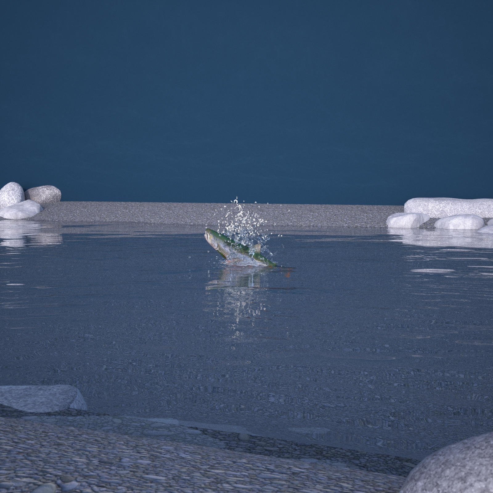 Leaping Trout Props by N/A