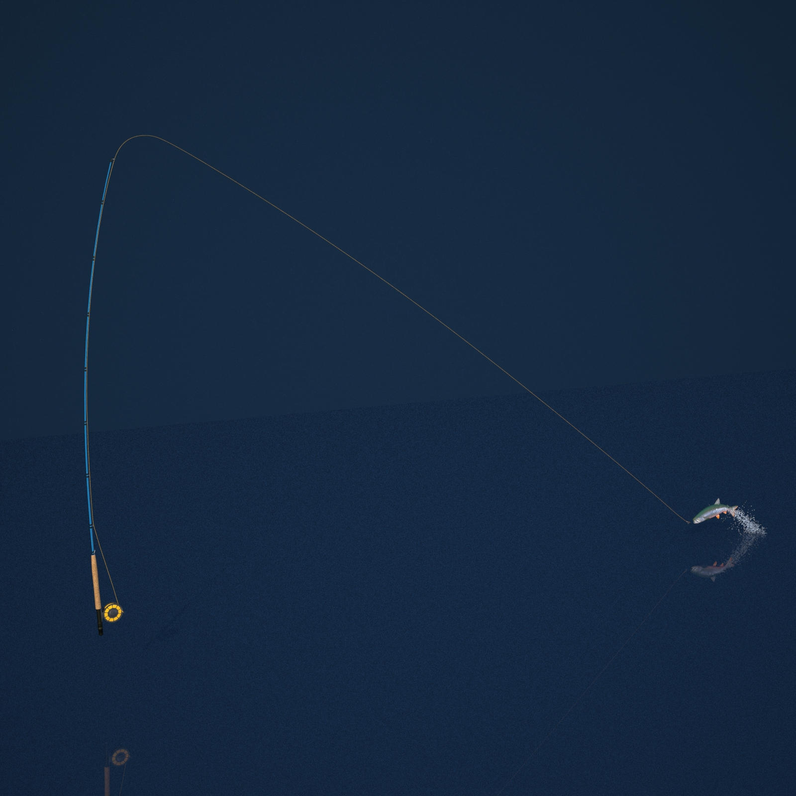 Leaping Trout Props by N/A