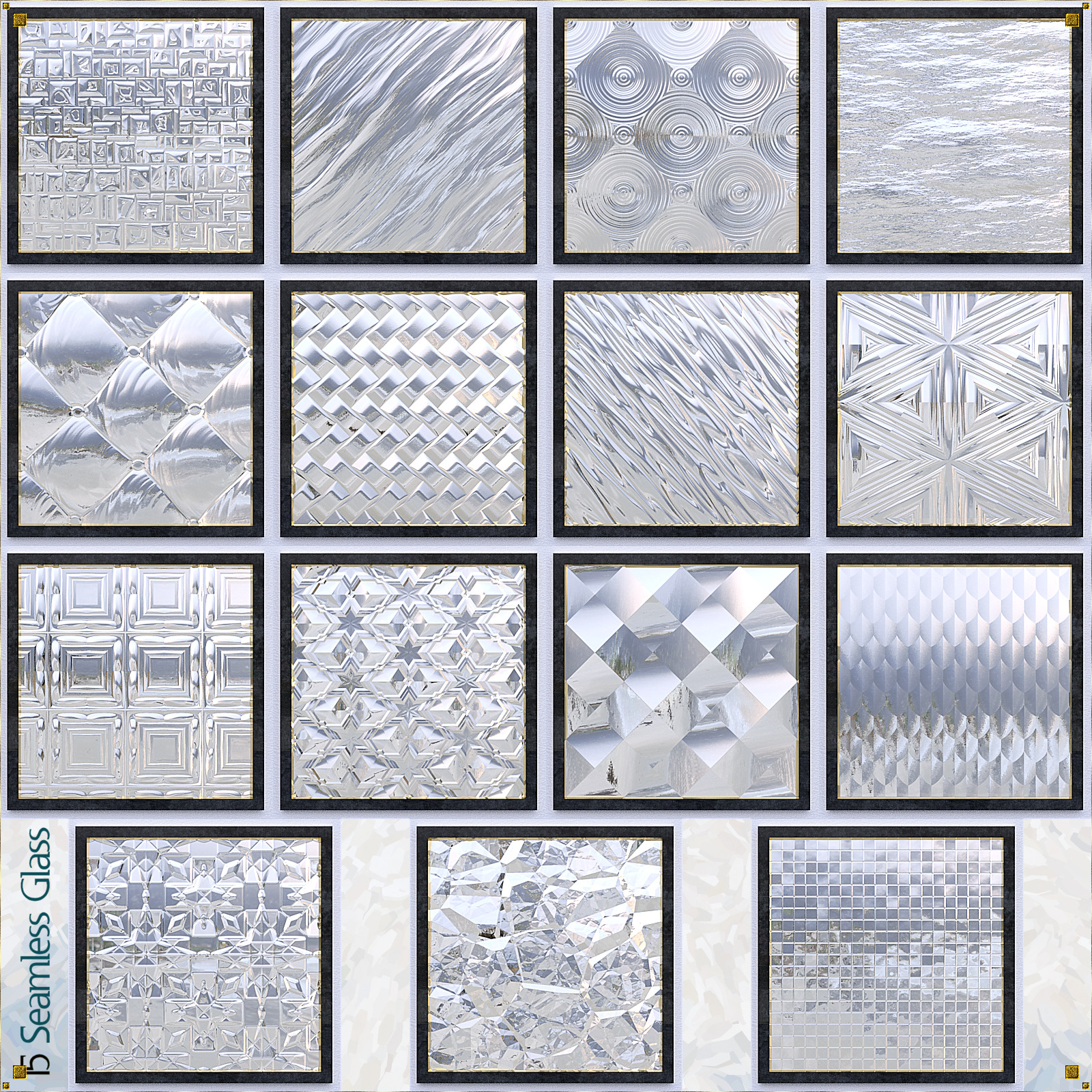 Modern Stained Glass for DAZ by N/A