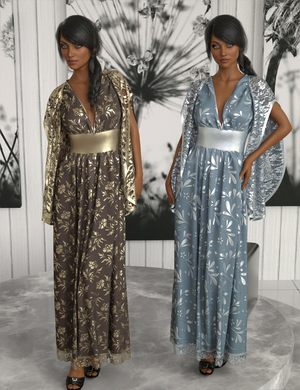 InStyle - dForce - Lilium Dress for G8F by N/A