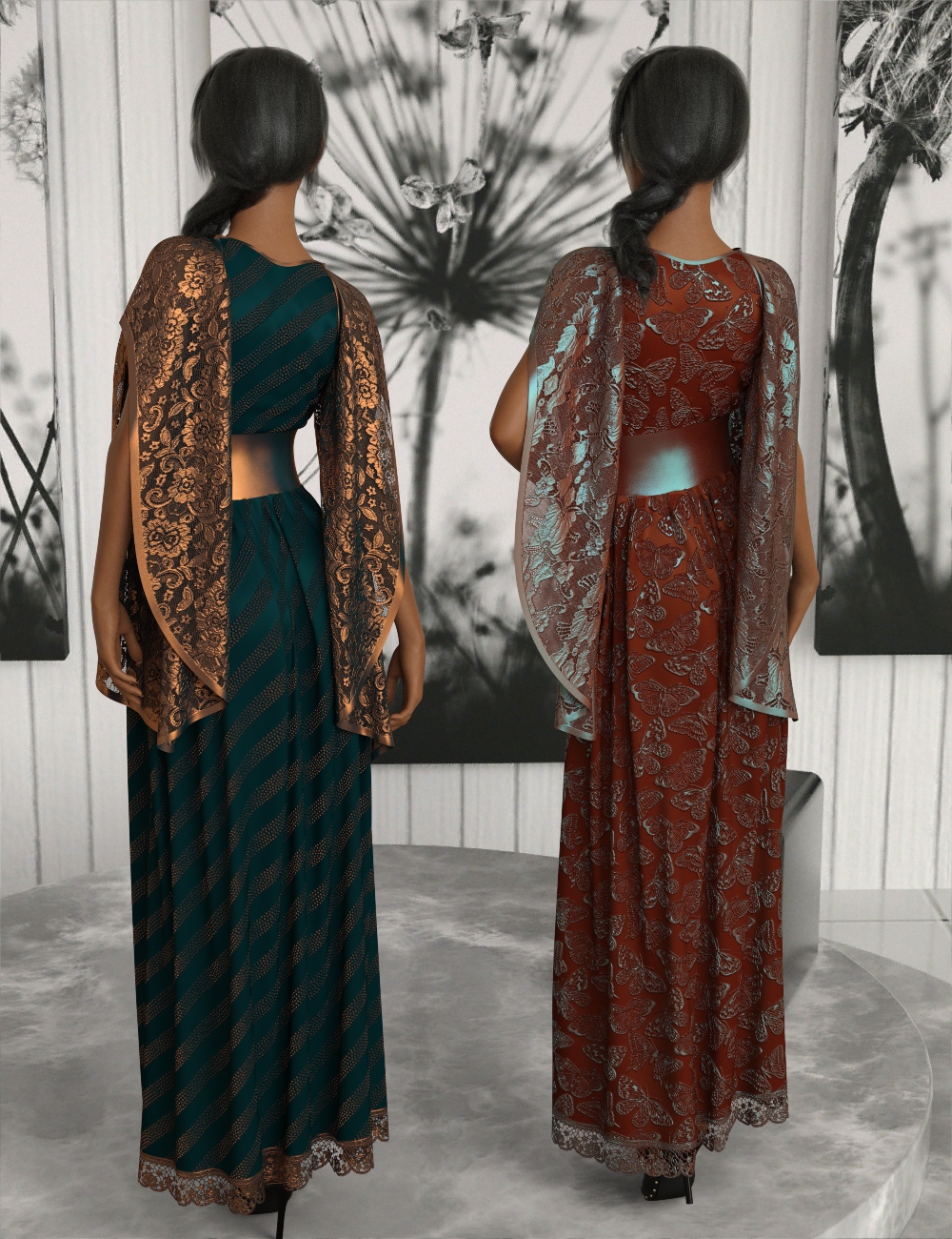InStyle - dForce - Lilium Dress for G8F by N/A