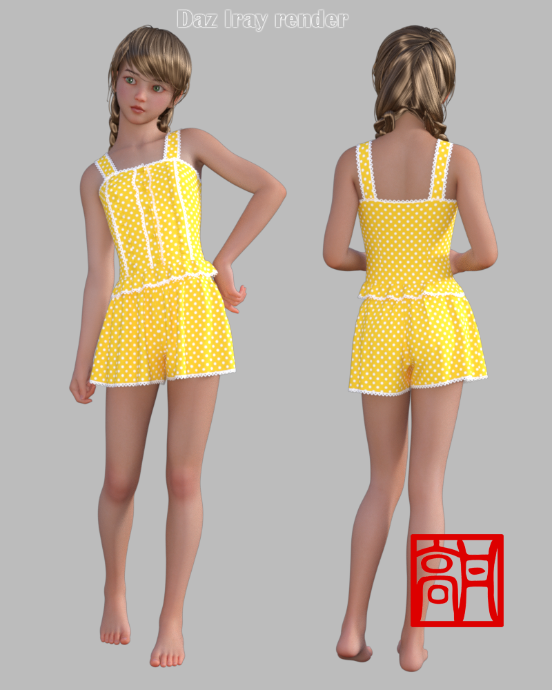 dForce Casual Summer for Genesis 8 Female by N/A