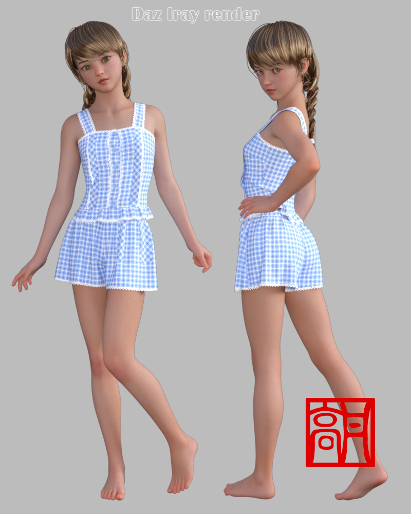 dForce Casual Summer for Genesis 8 Female by N/A