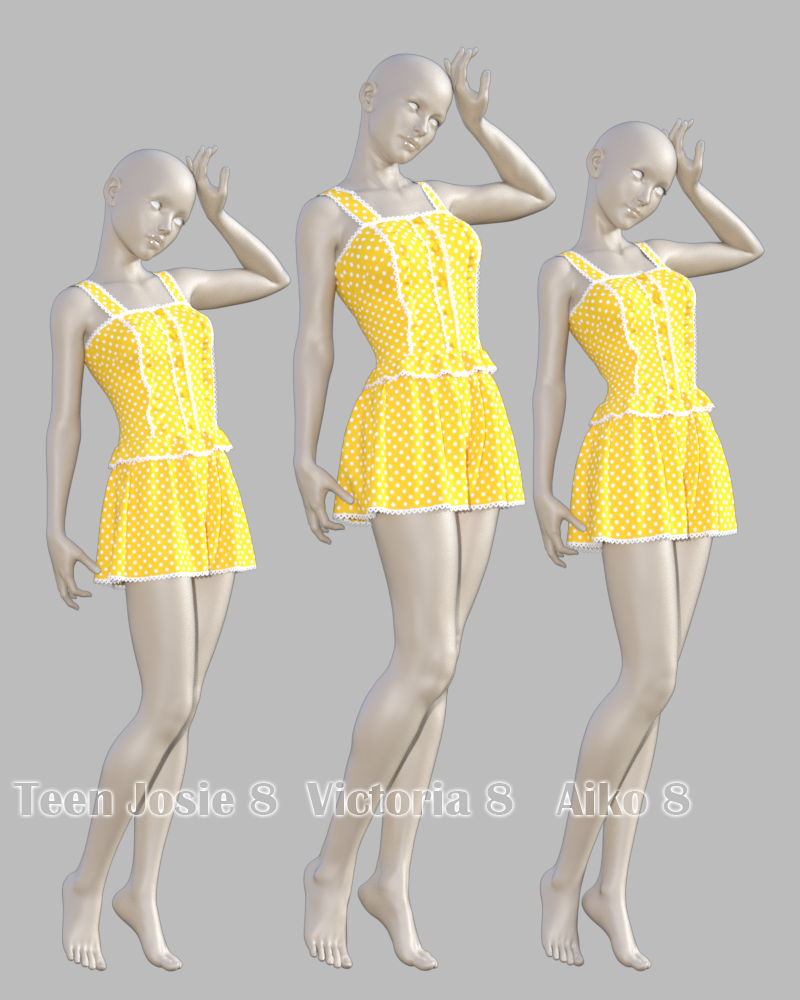 dForce Casual Summer for Genesis 8 Female by N/A