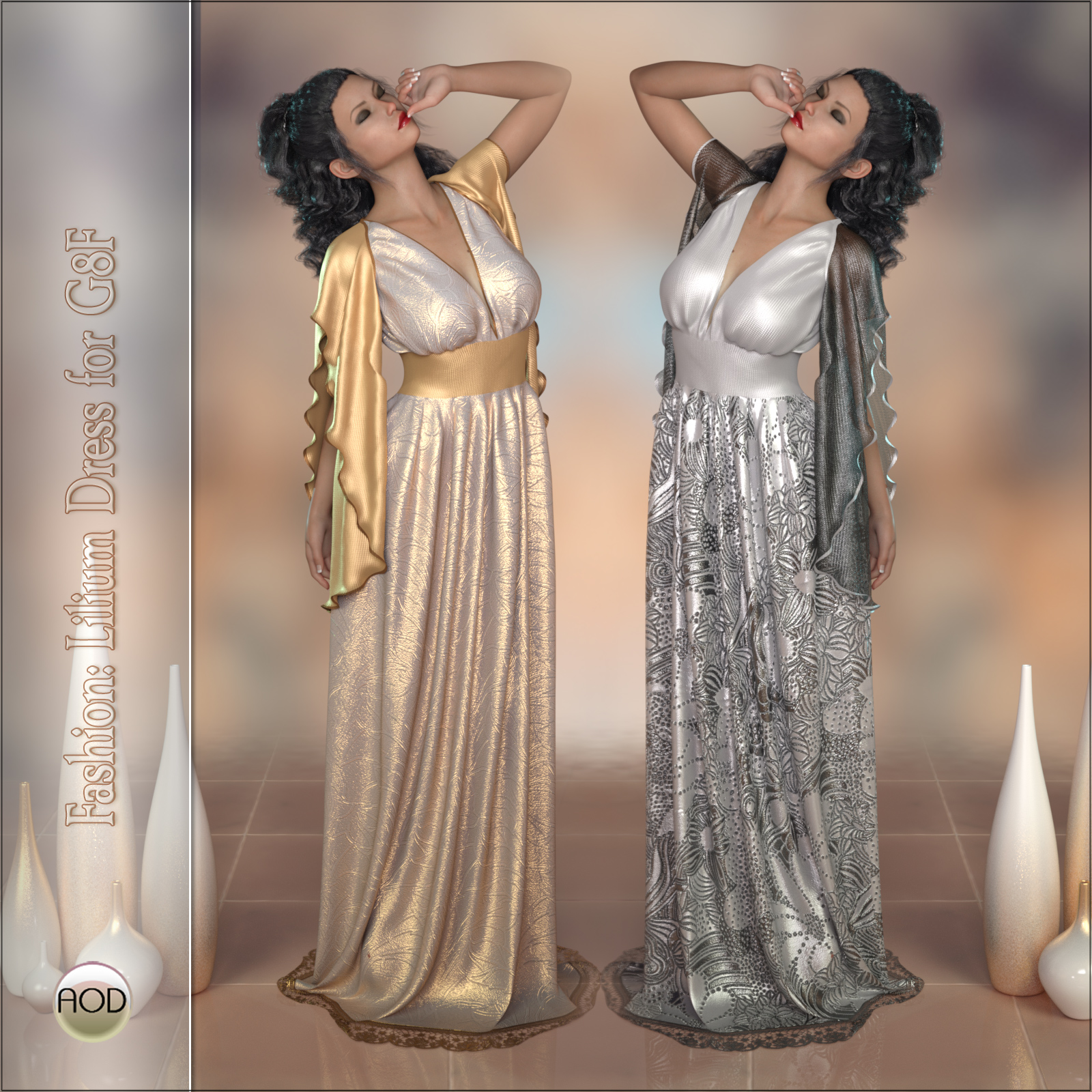 Fashion: Lilium Dress for G8F by N/A