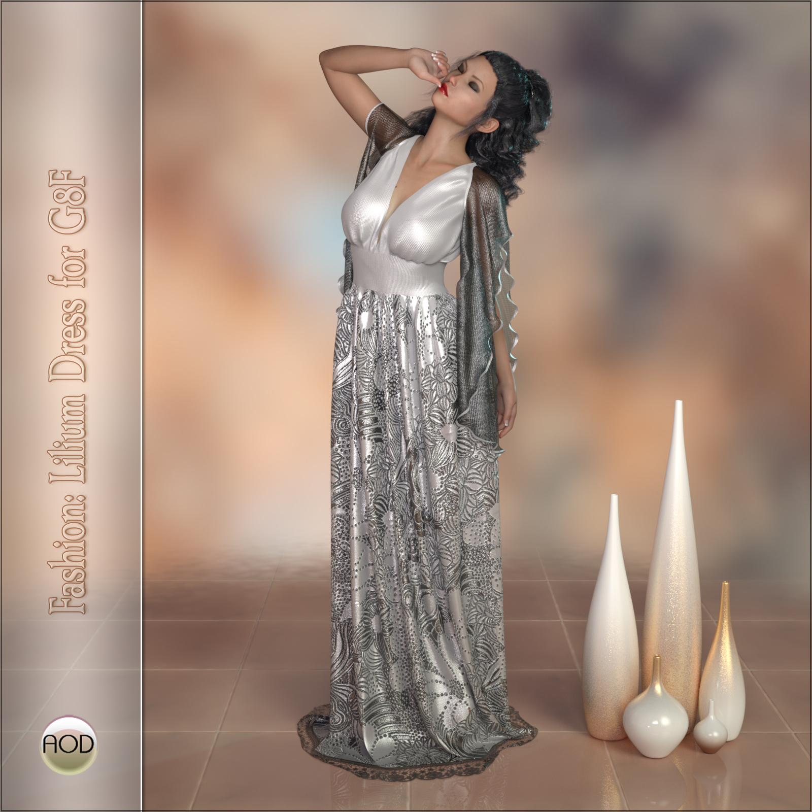 Fashion: Lilium Dress for G8F by N/A
