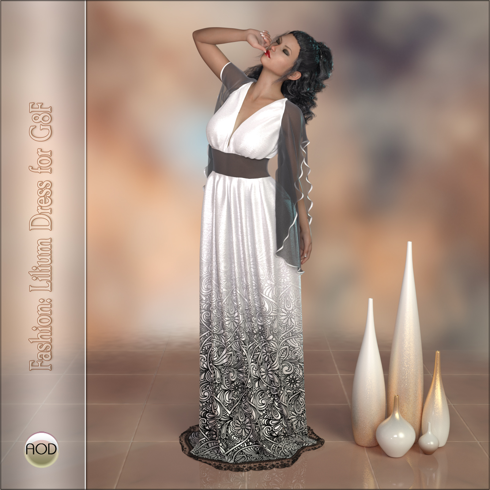 Fashion: Lilium Dress for G8F by N/A