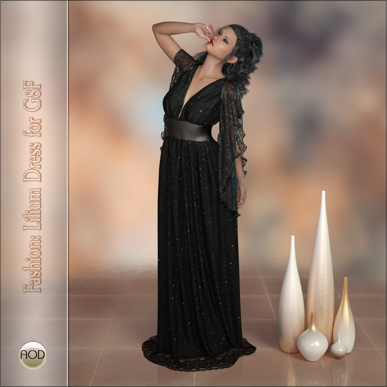Fashion: Lilium Dress for G8F by N/A