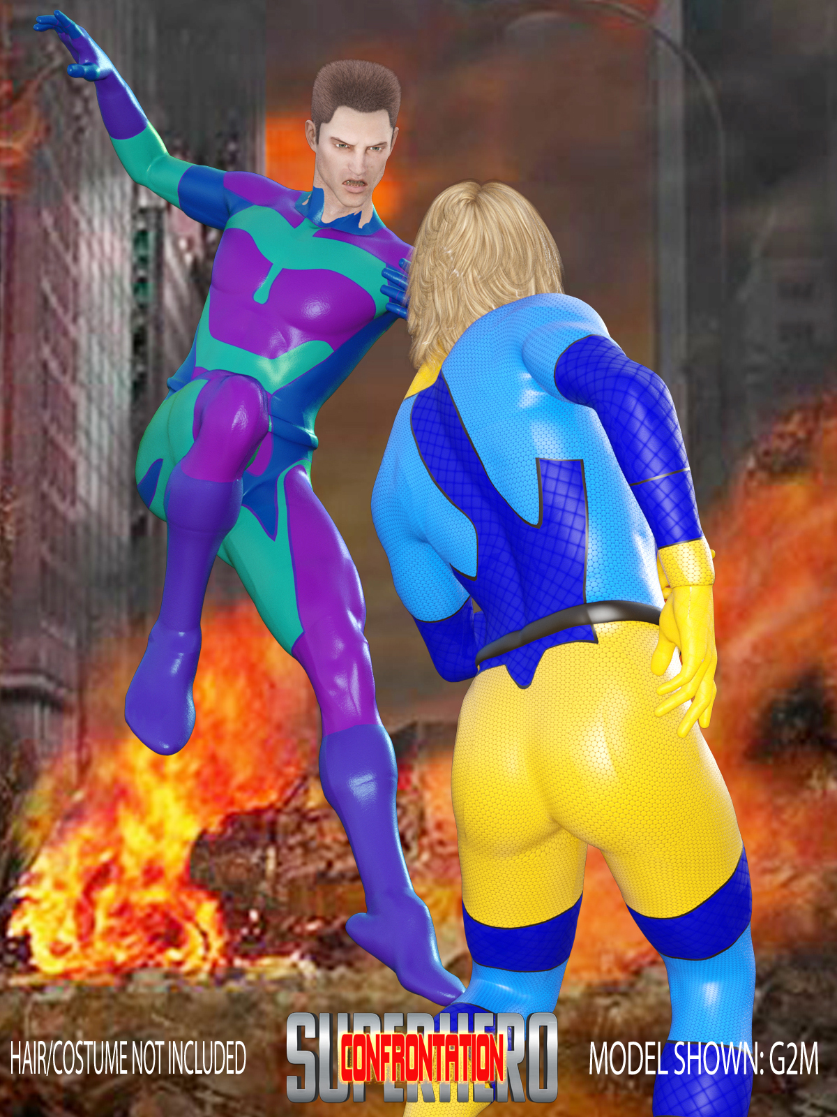 SuperHero Confrontation for G2M Volume 1 by N/A