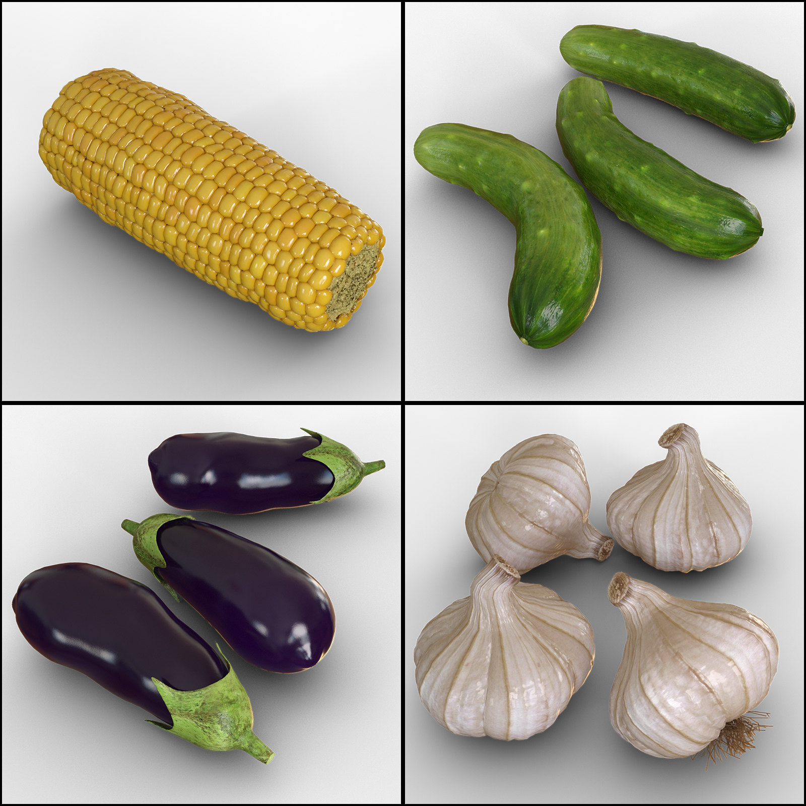 Exnem Veggies for Daz Studio Iray by N/A