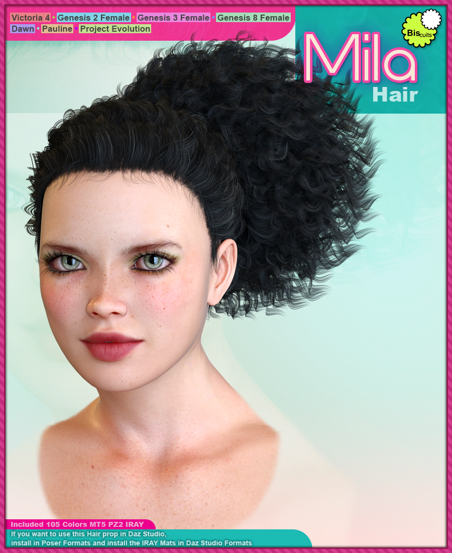 Biscuits Mila Hair by N/A