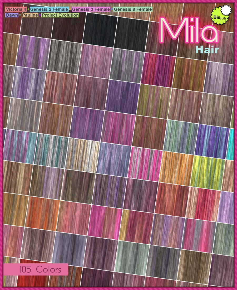 Biscuits Mila Hair by N/A