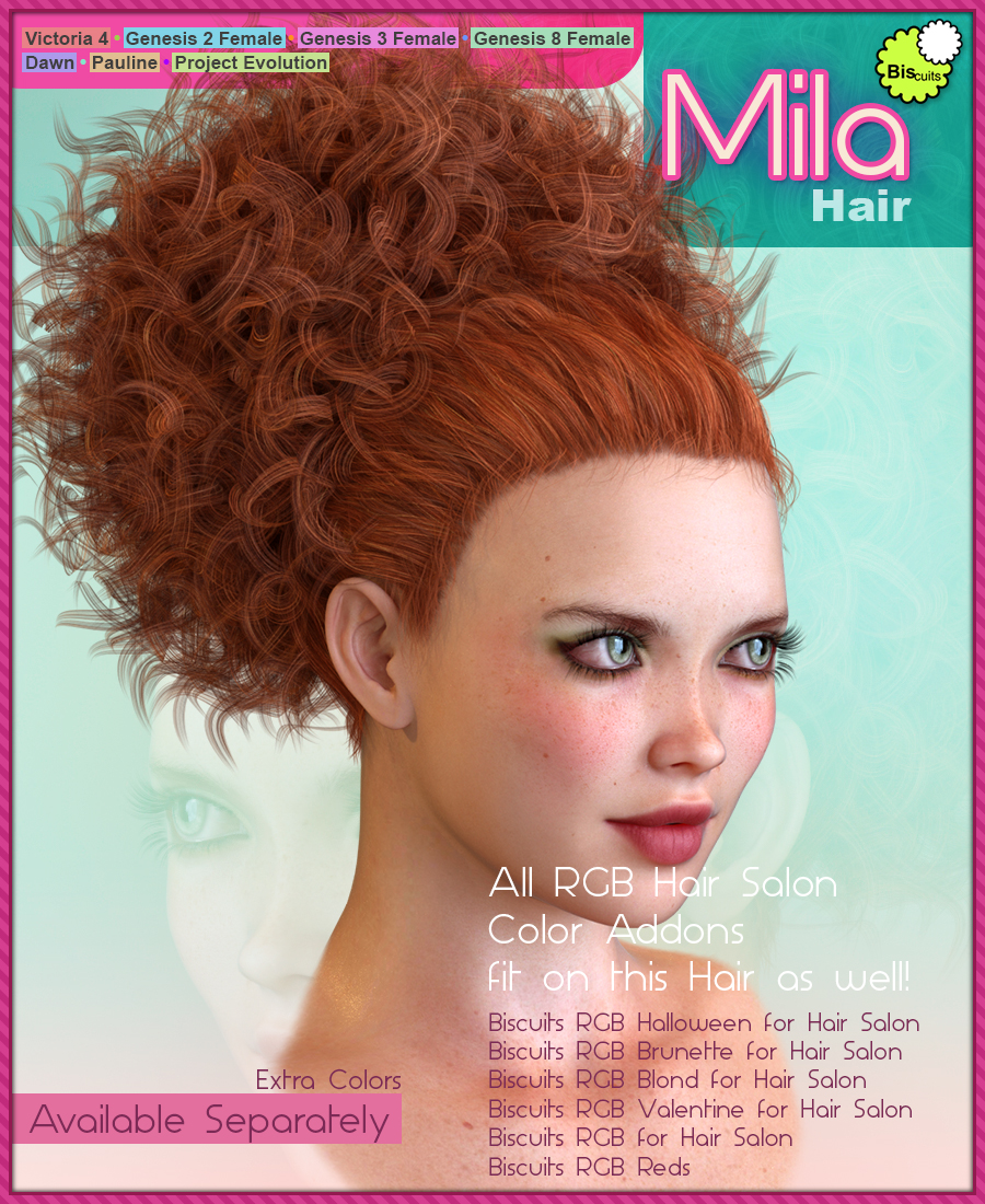 Biscuits Mila Hair by N/A