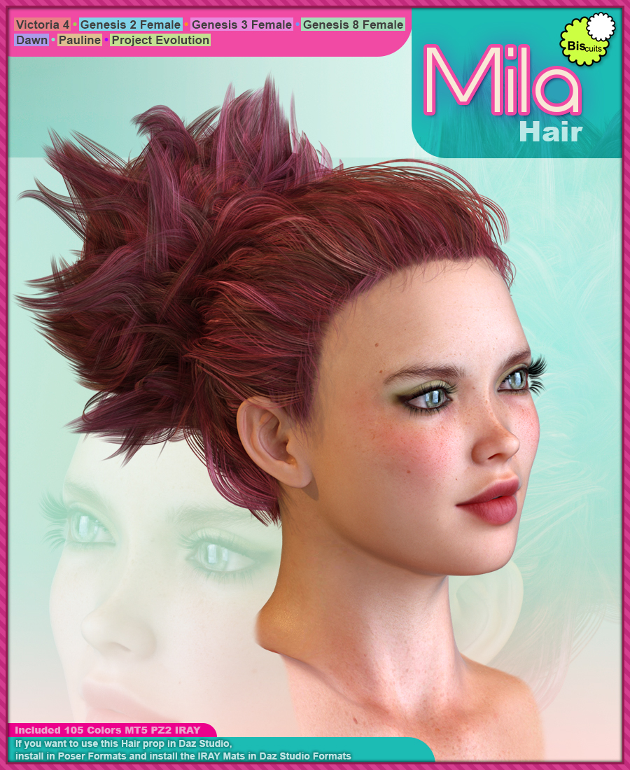 Biscuits Mila Hair by N/A