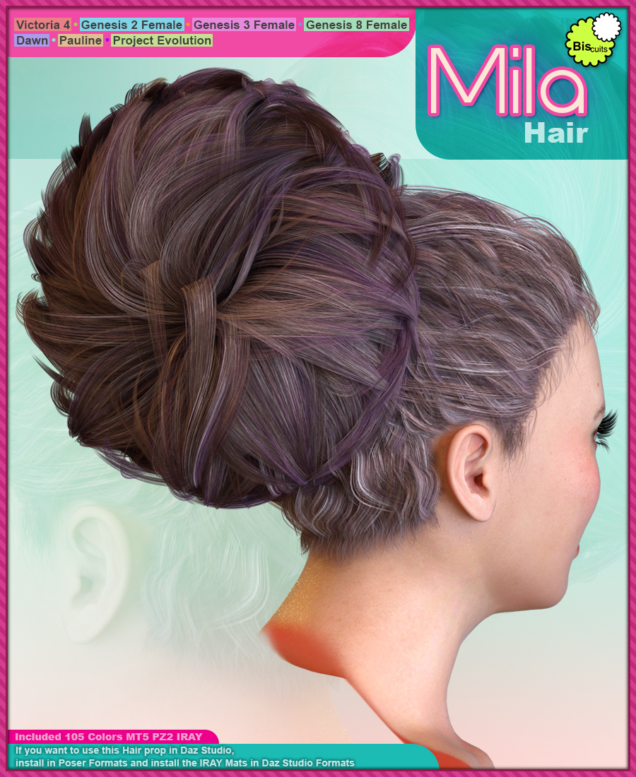 Biscuits Mila Hair by N/A