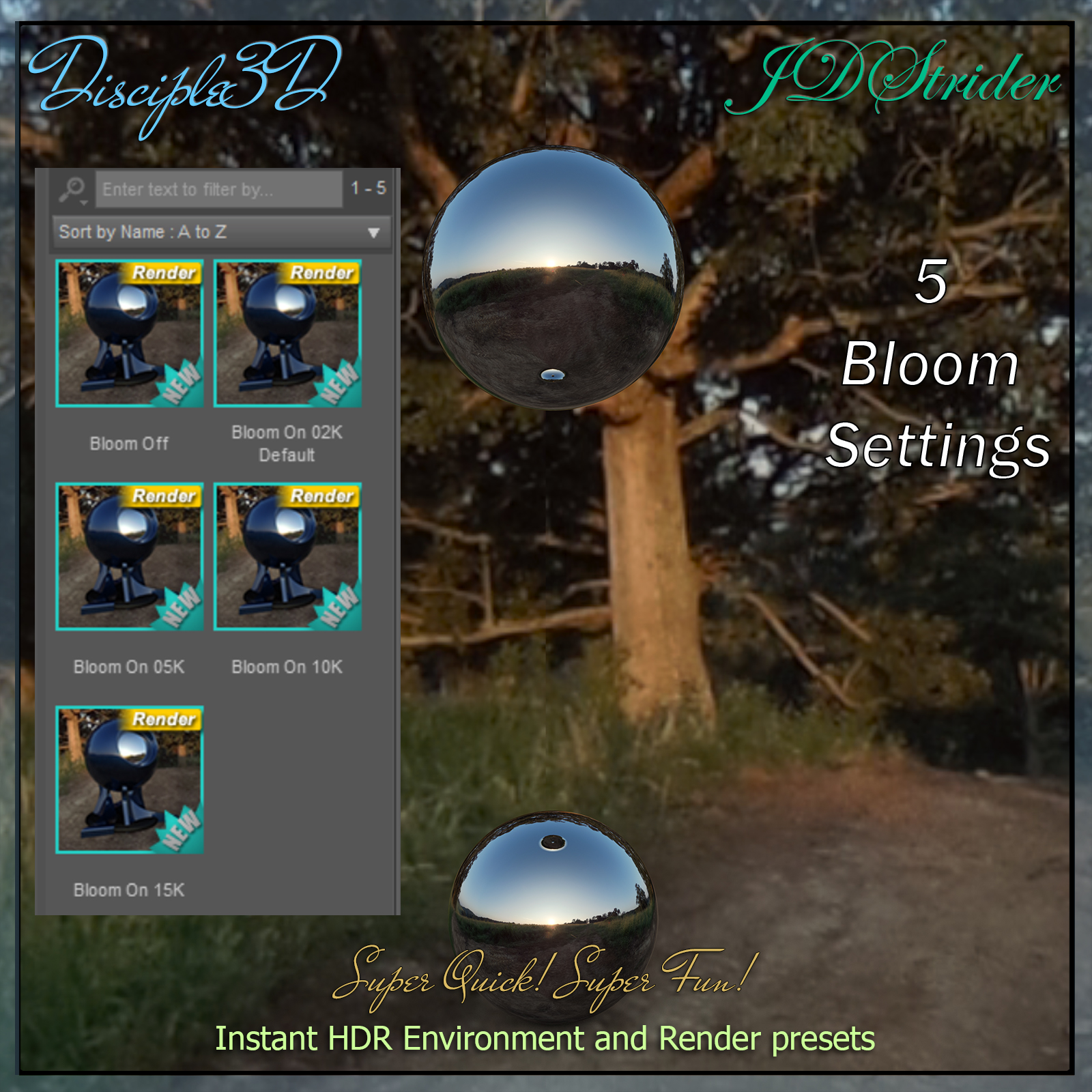 Disciple3D - Highland Farms Sunset HDRI by N/A