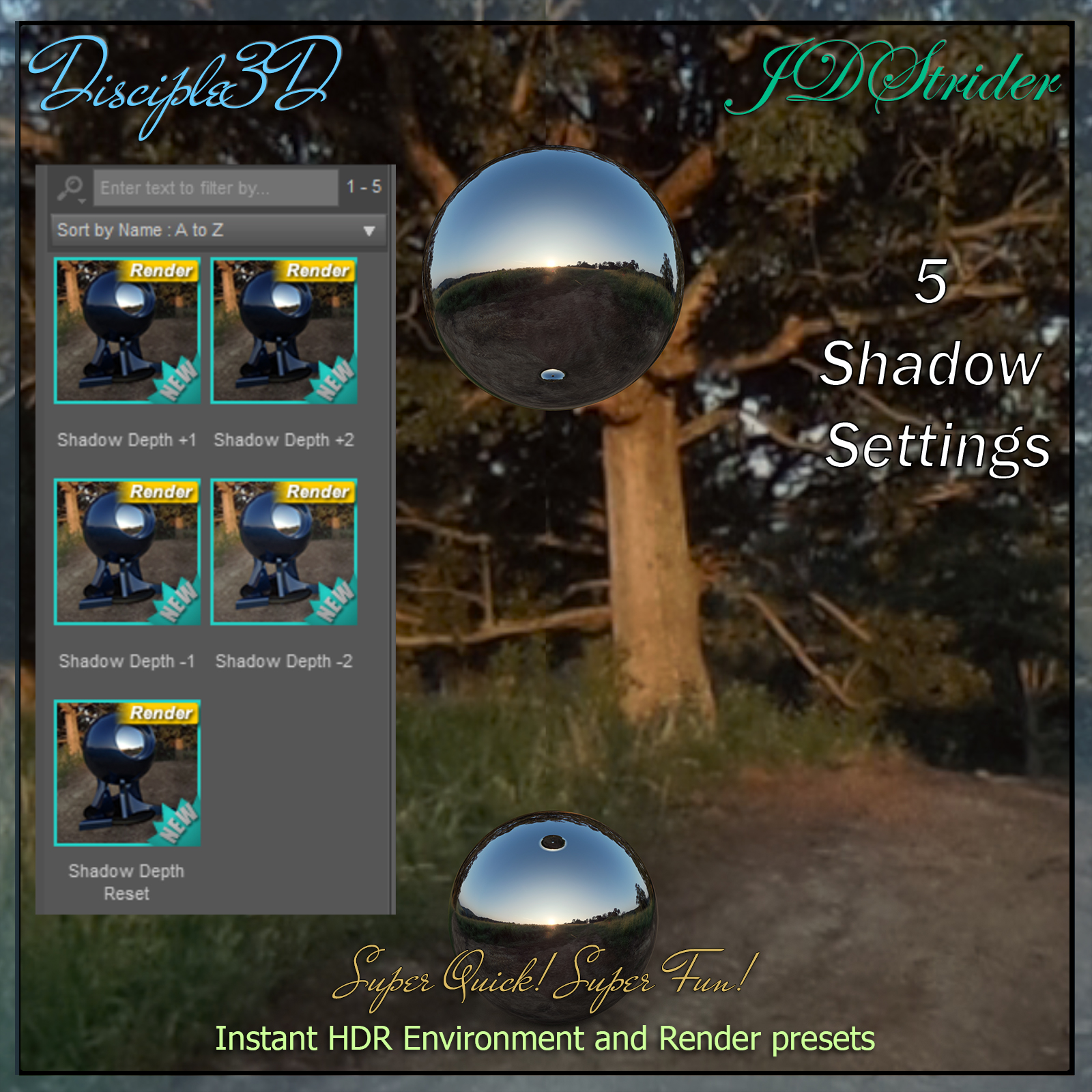 Disciple3D - Highland Farms Sunset HDRI by N/A