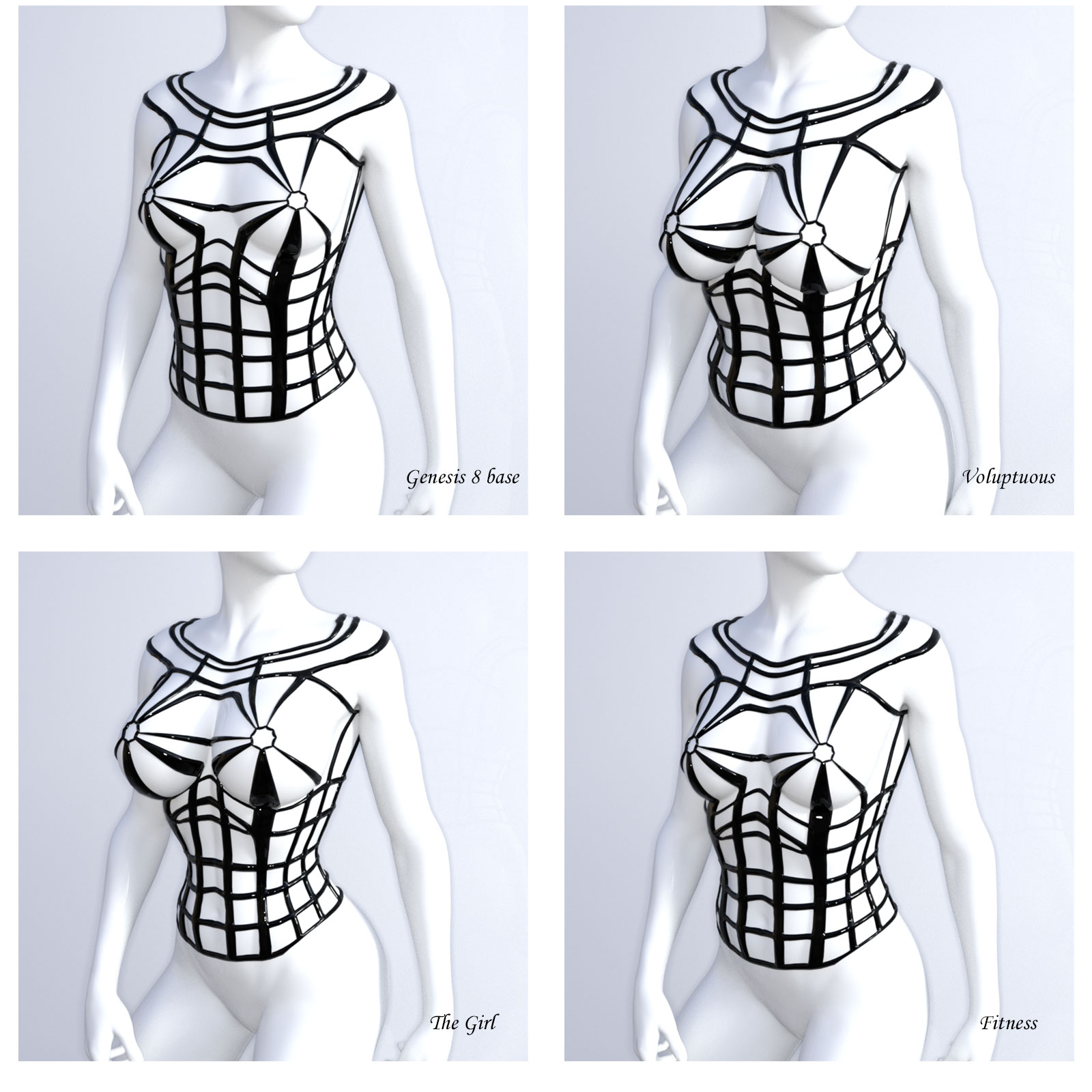 Vinyl Top for Genesis 8 Female by N/A