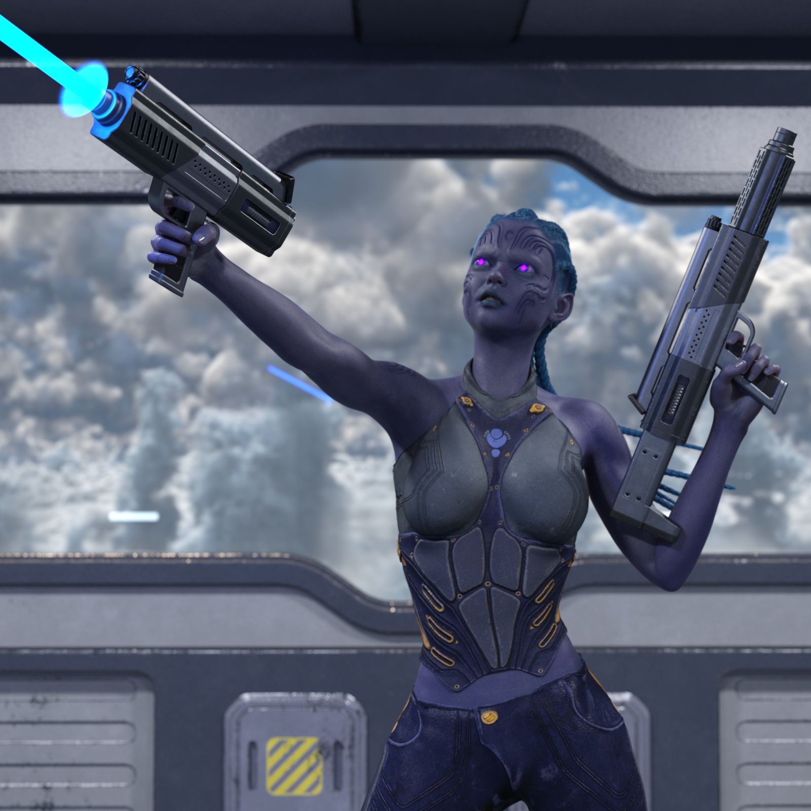 Sci Fi Blasters by N/A