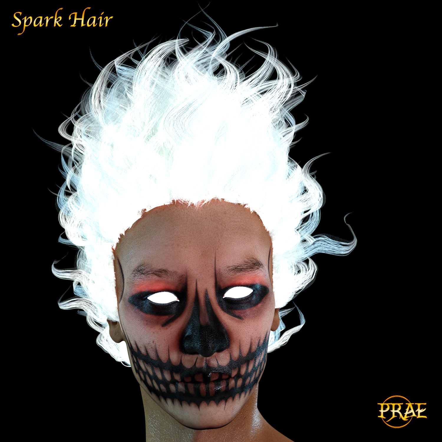 Prae-Fire Hair Double Pack G3/G8 Daz by N/A