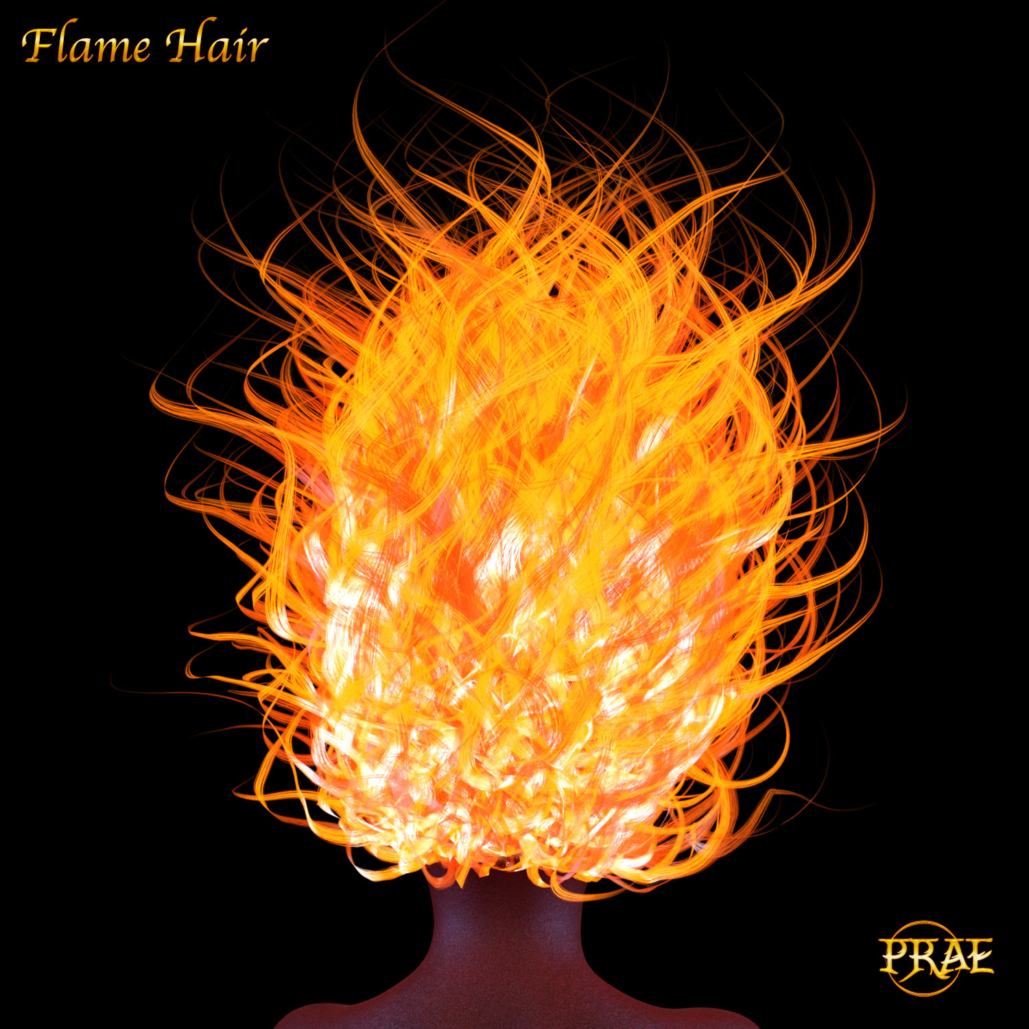 Prae-Fire Hair Double Pack G3/G8 Daz by N/A