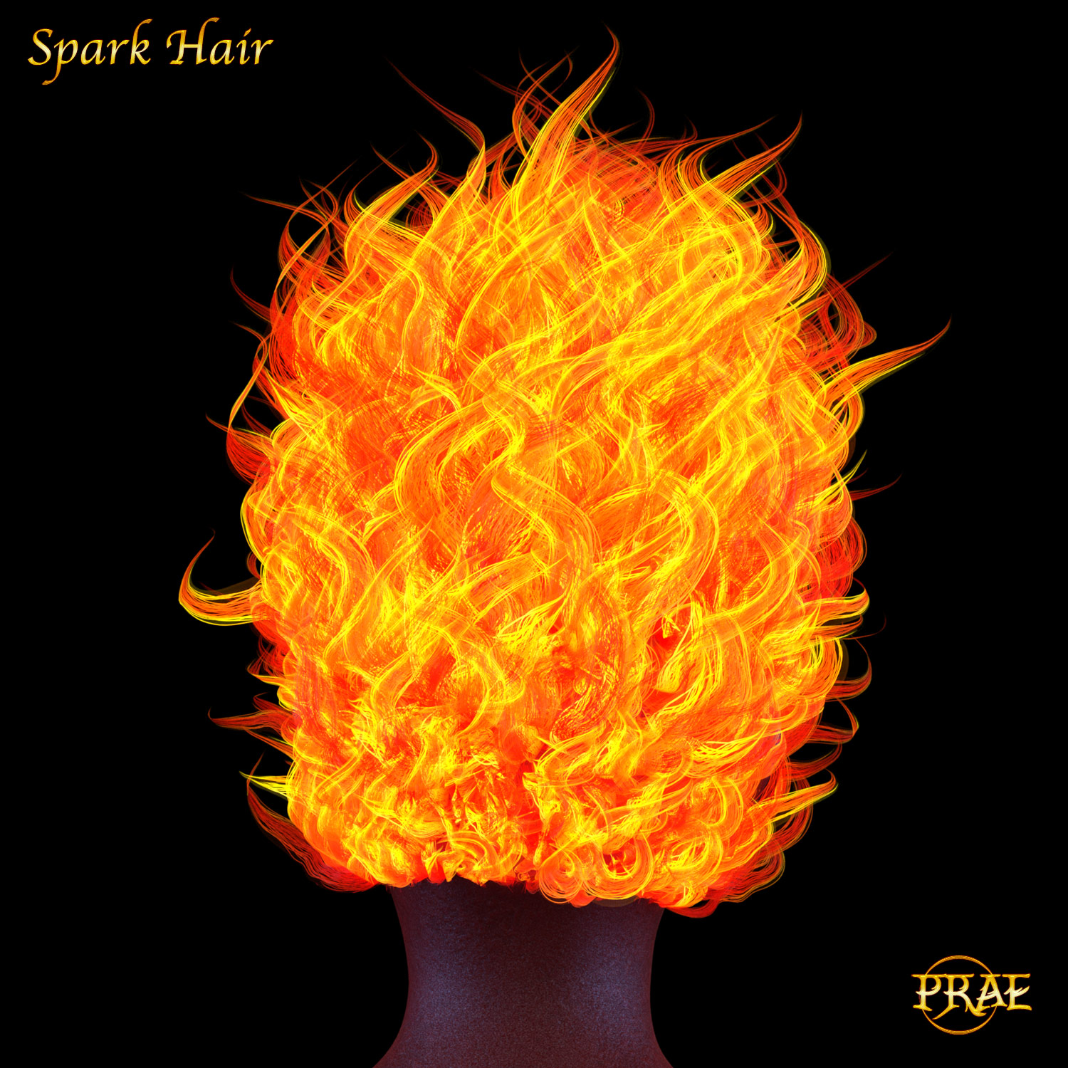 Prae-Fire Hair Double Pack G3/G8 Daz by N/A