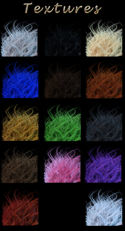 Prae-Fire Hair Double Pack G3/G8 Daz by N/A