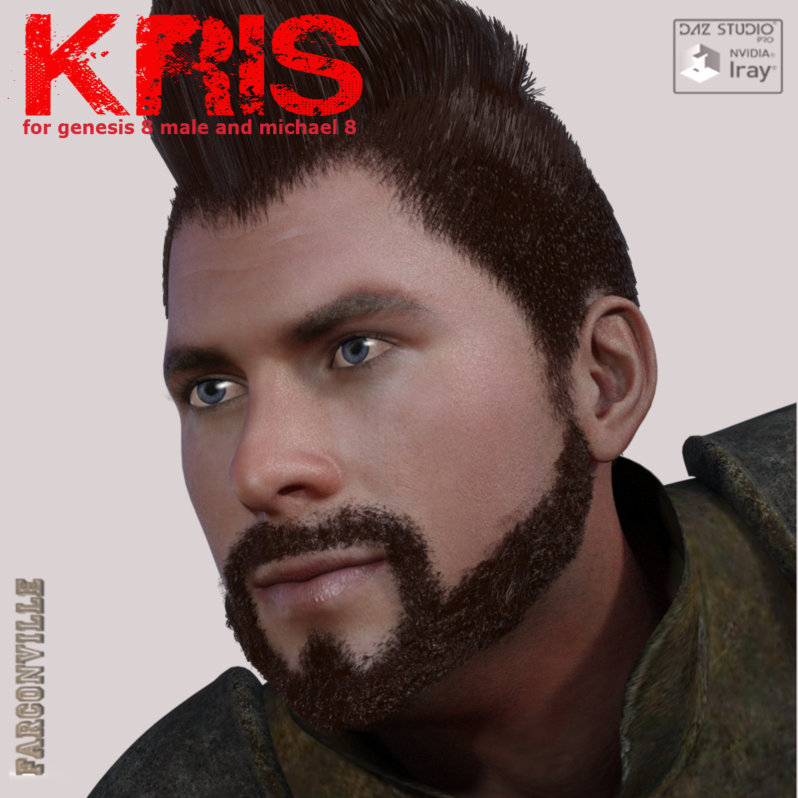 Kris for Genesis 8 Male and Michael 8 by N/A