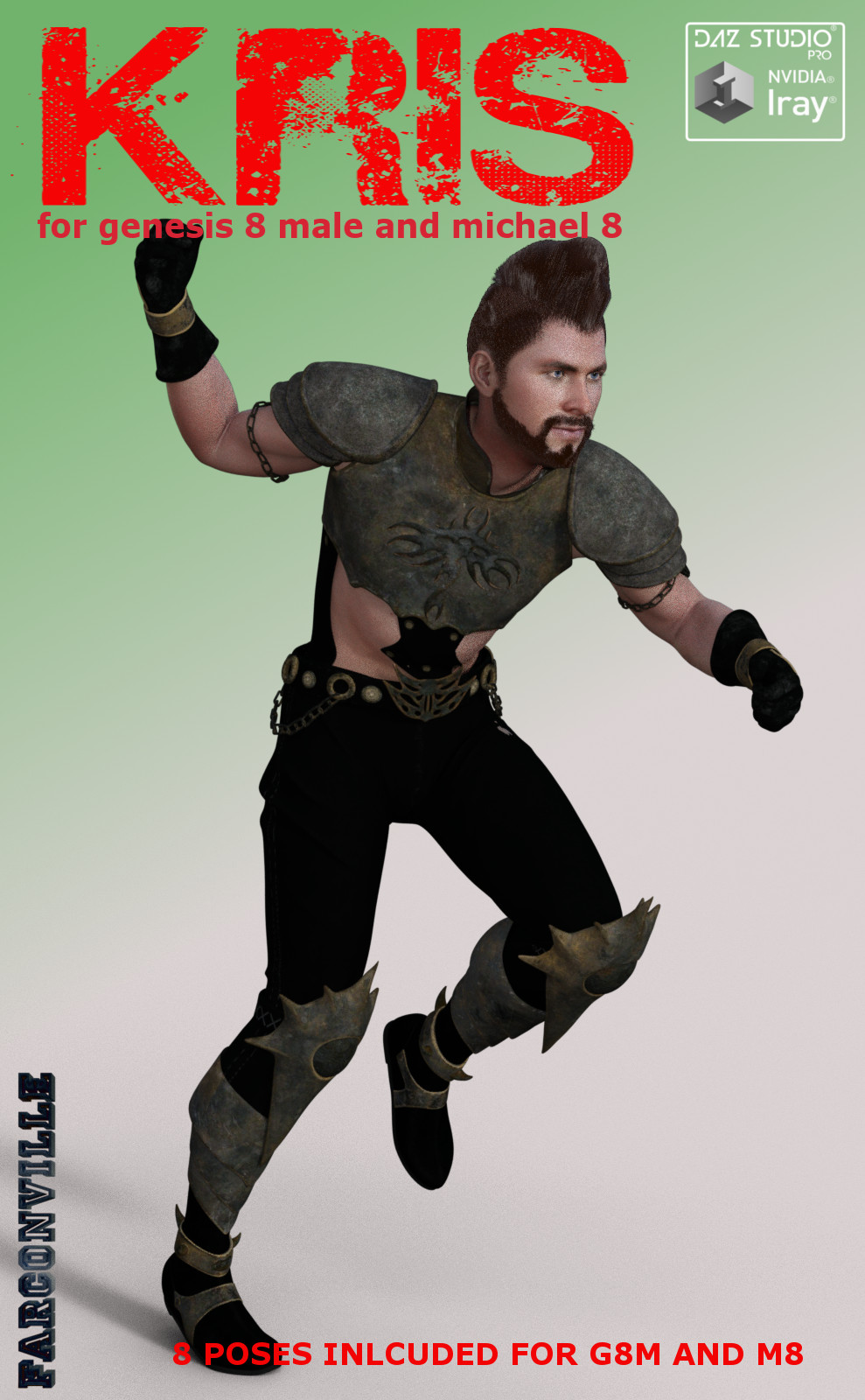 Kris for Genesis 8 Male and Michael 8 by N/A