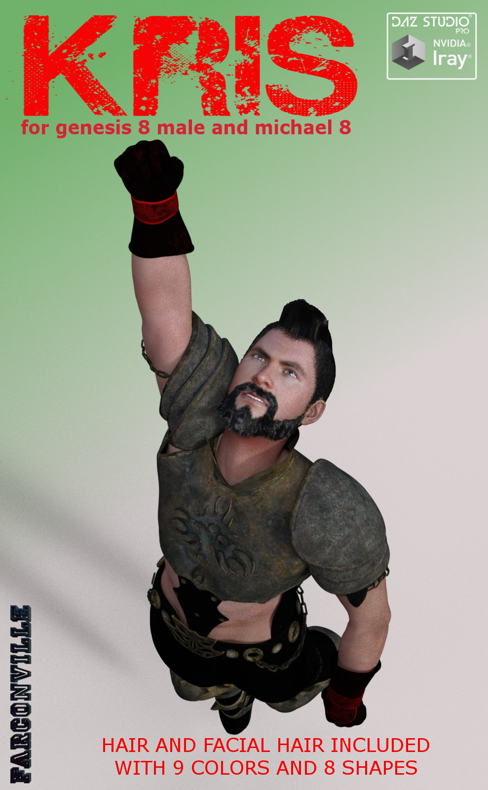 Kris for Genesis 8 Male and Michael 8 by N/A