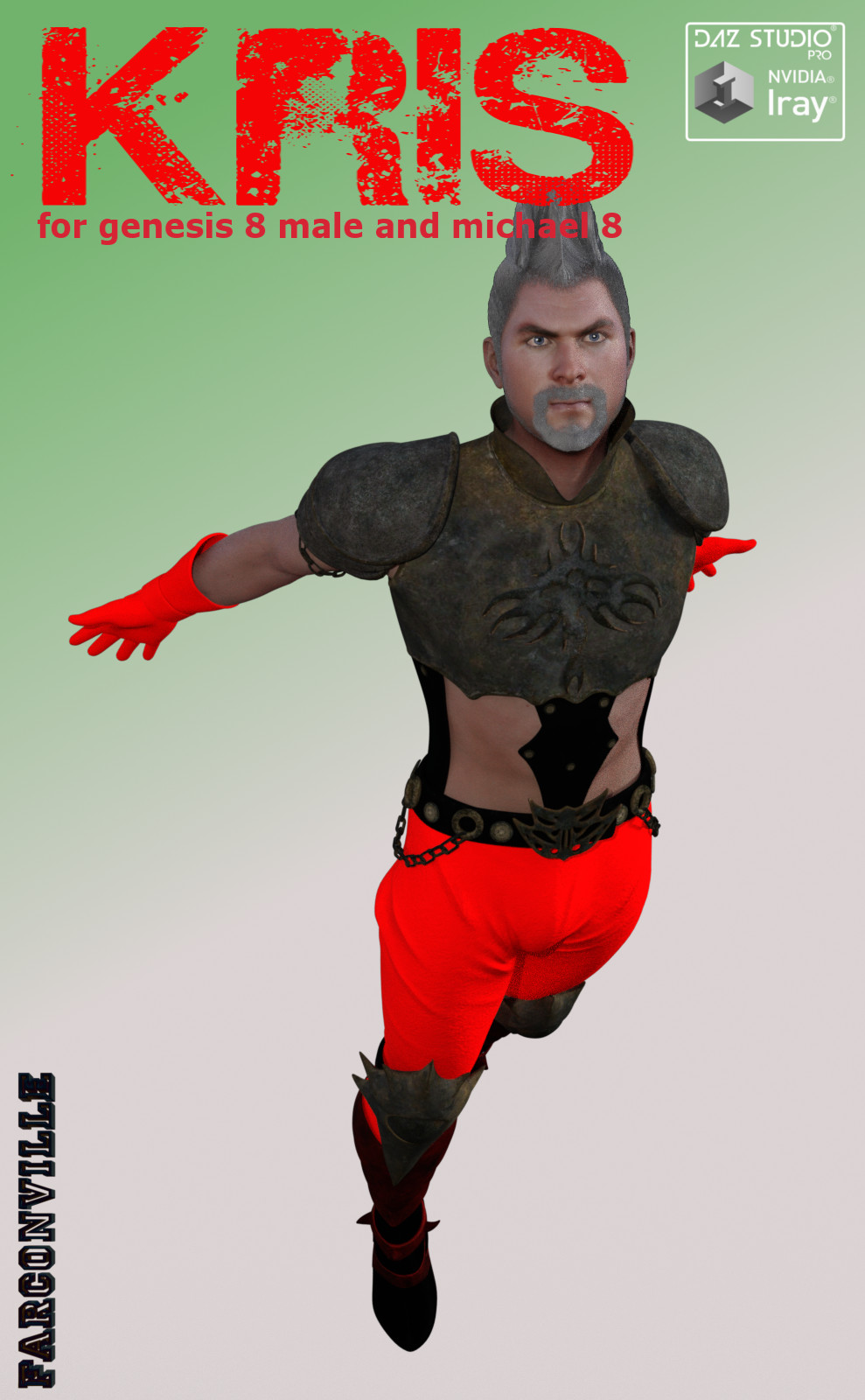 Kris for Genesis 8 Male and Michael 8 by N/A
