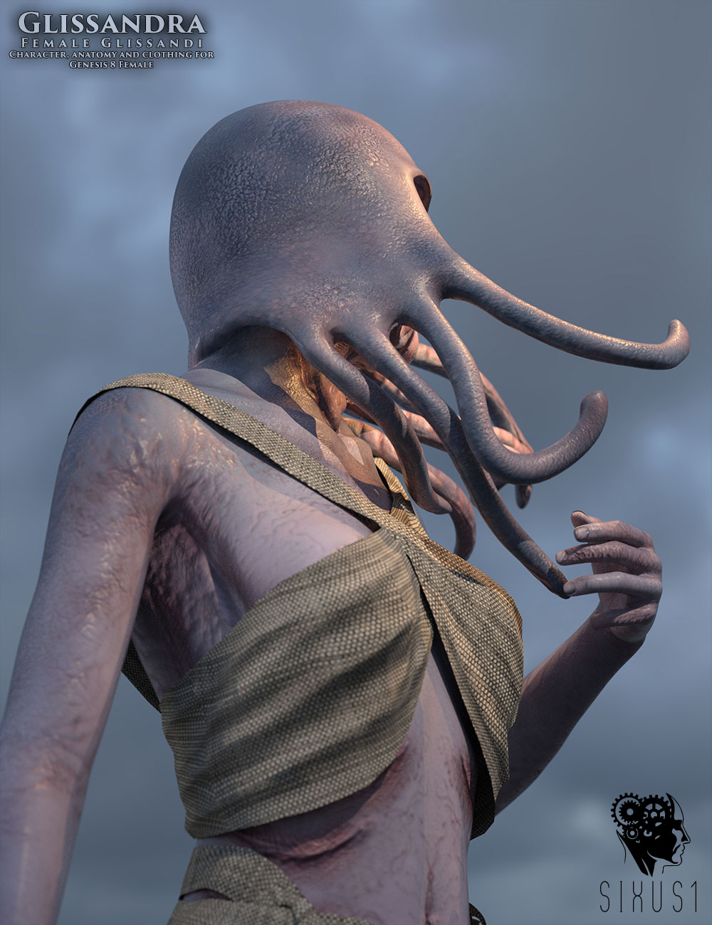 Glissandra Female Glissandi Character, anatomy and clothing for Genesis 8 Female by N/A