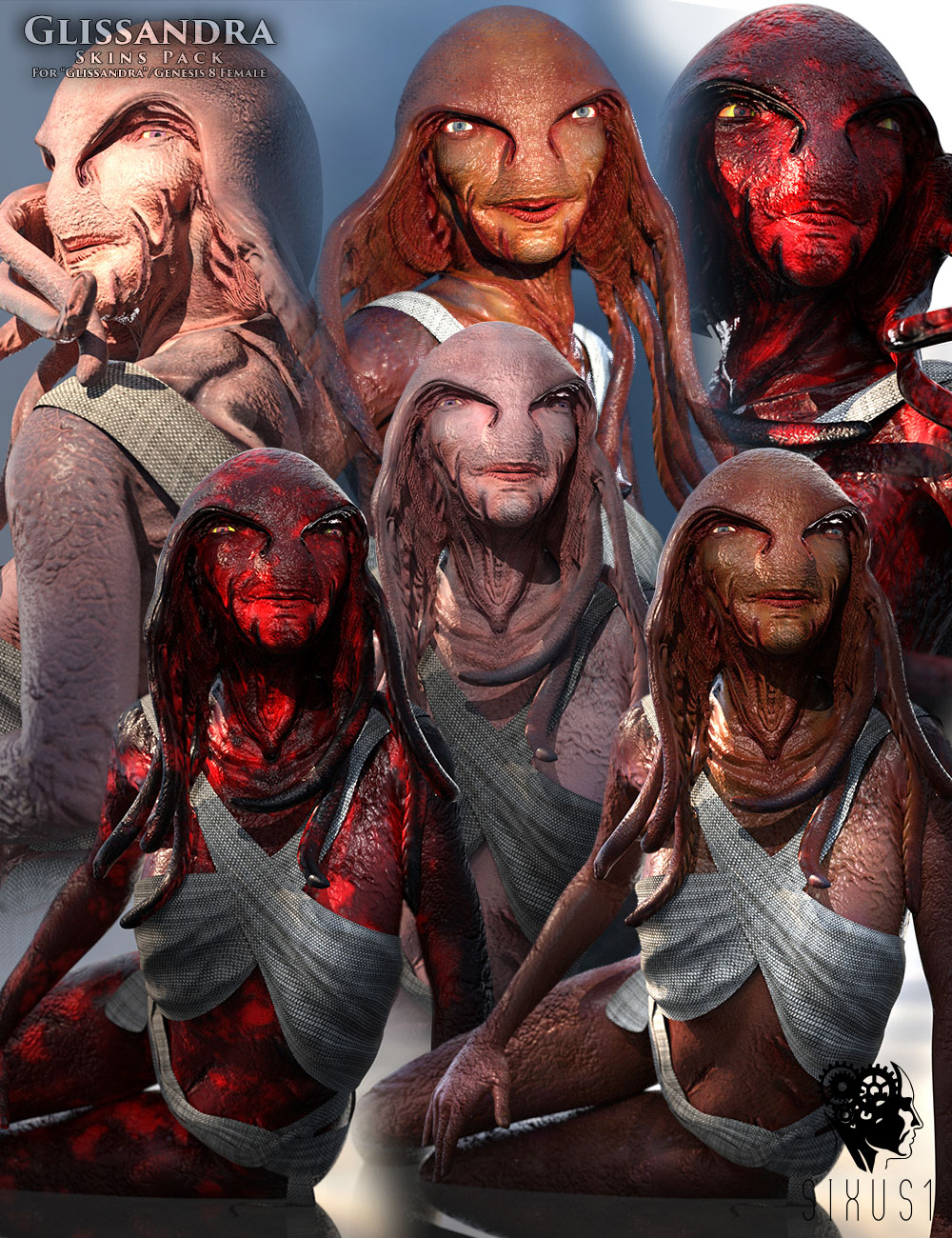 Glissandra Skins Pack by N/A