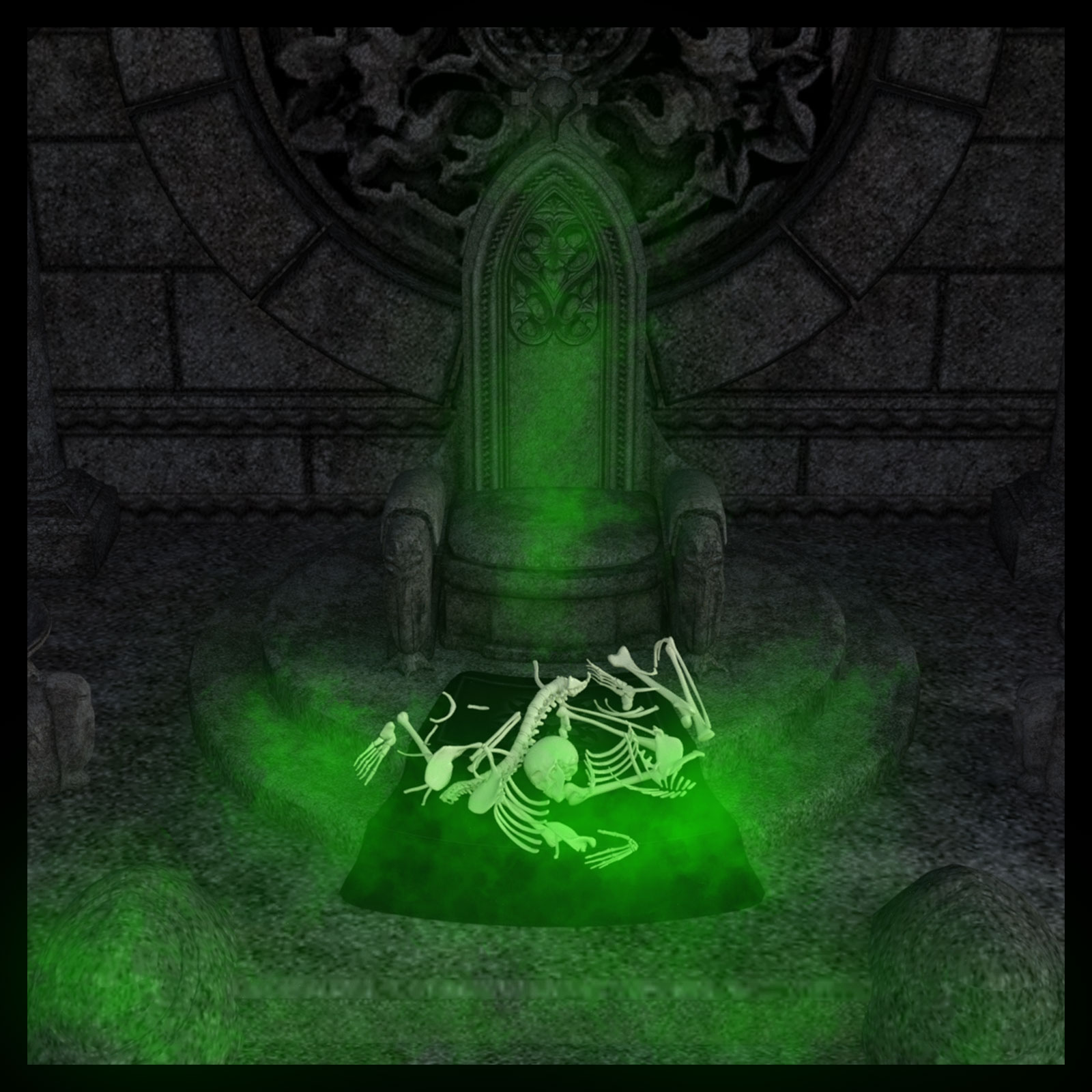 Piles of Bones for G8M Skeleton by N/A