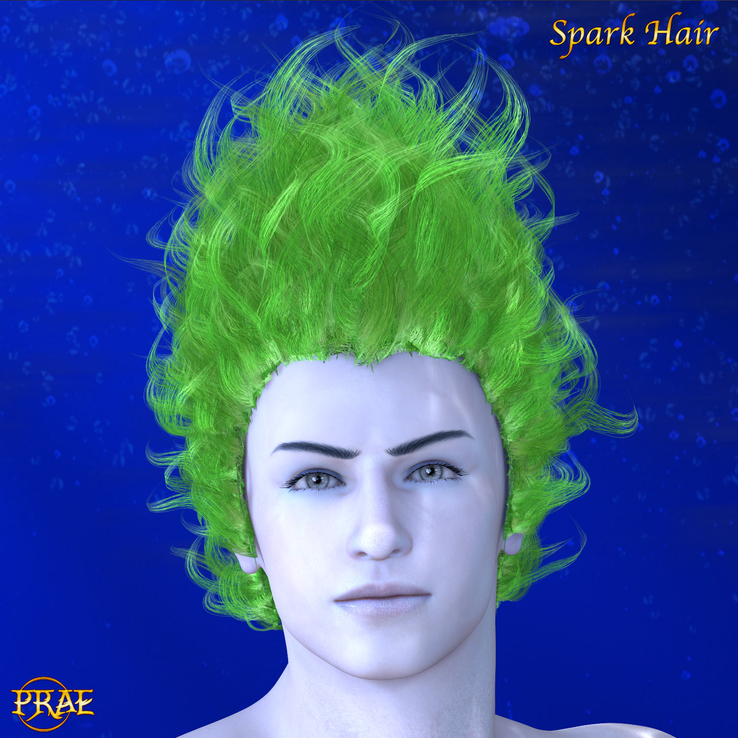 Prae-Fire Hair Double Pack V4/M4 Poser by N/A