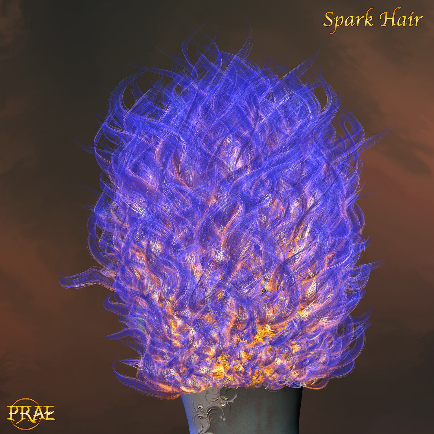 Prae-Fire Hair Double Pack V4/M4 Poser by N/A