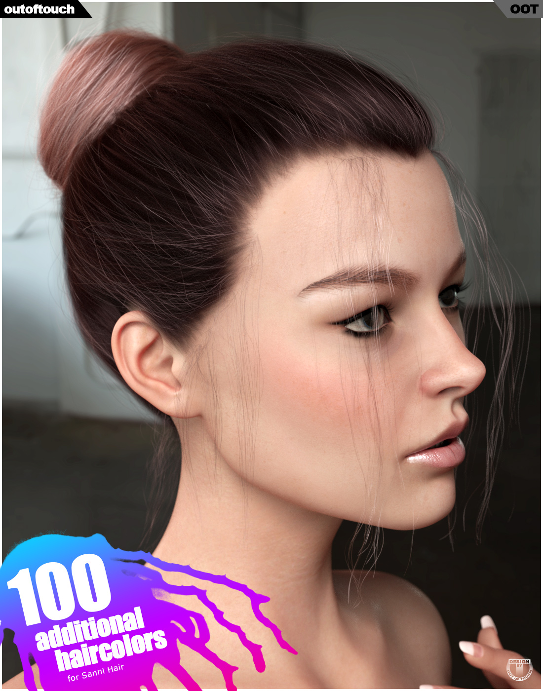 Daily Bun Hair Texture XPansion by N/A