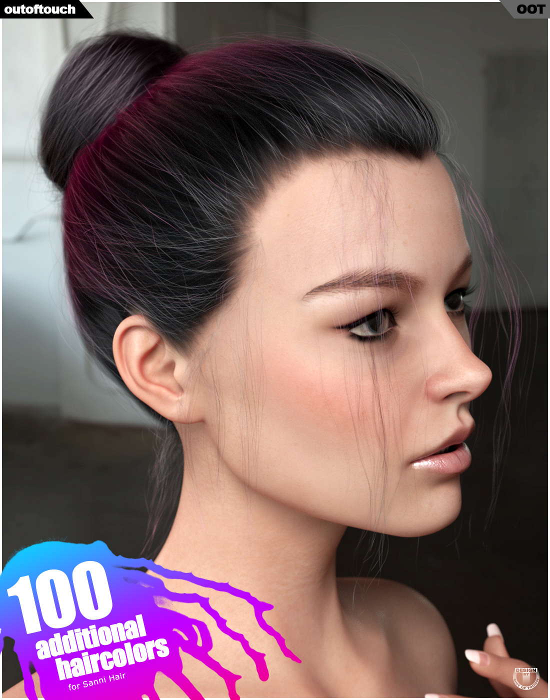 Daily Bun Hair Texture XPansion by N/A