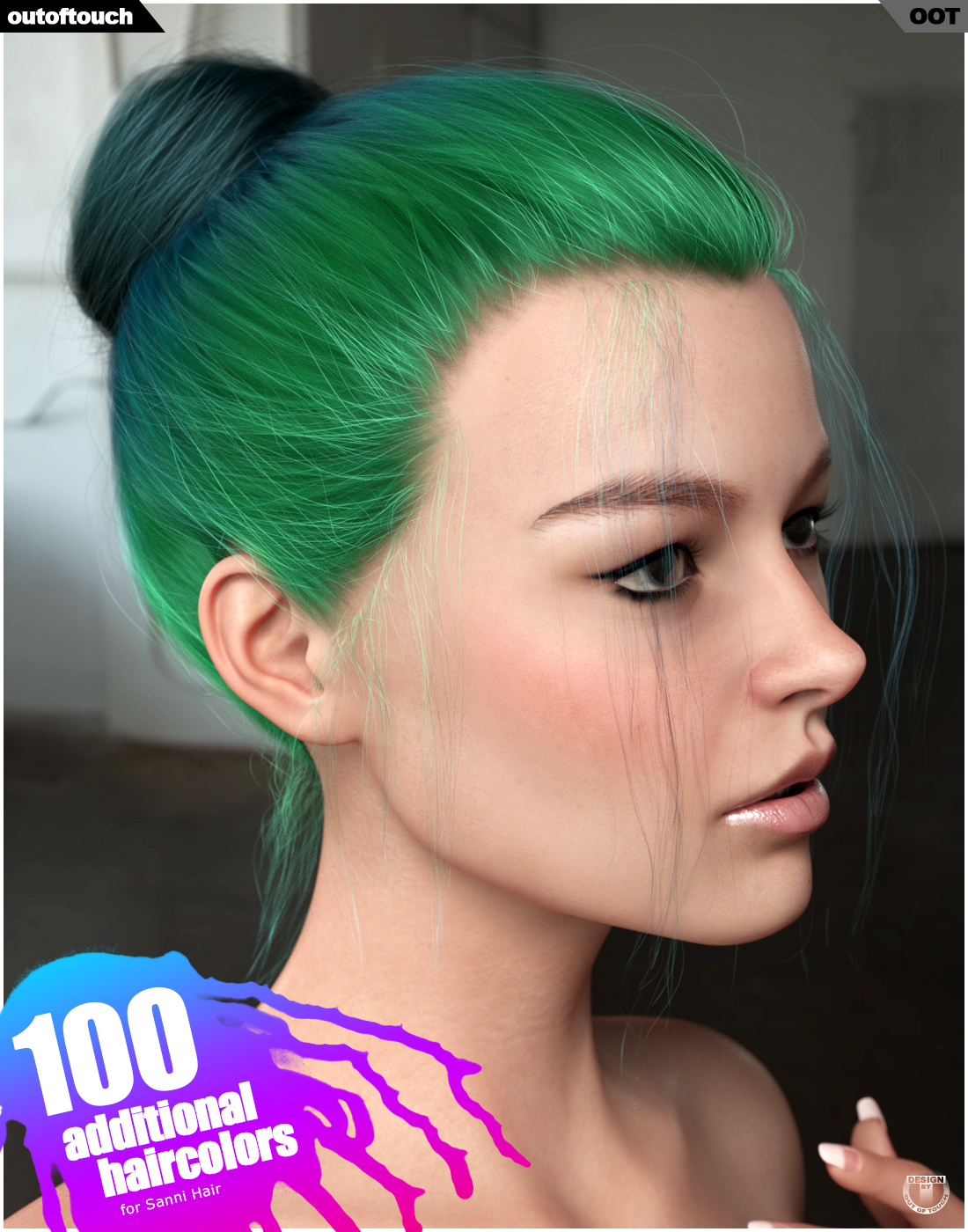 Daily Bun Hair Texture XPansion by N/A