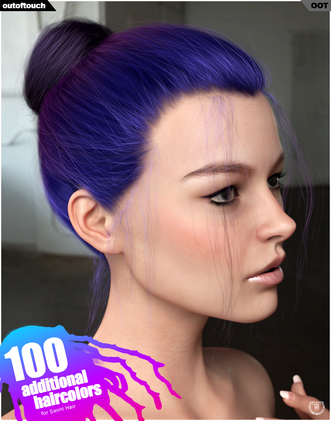 Daily Bun Hair Texture XPansion by N/A