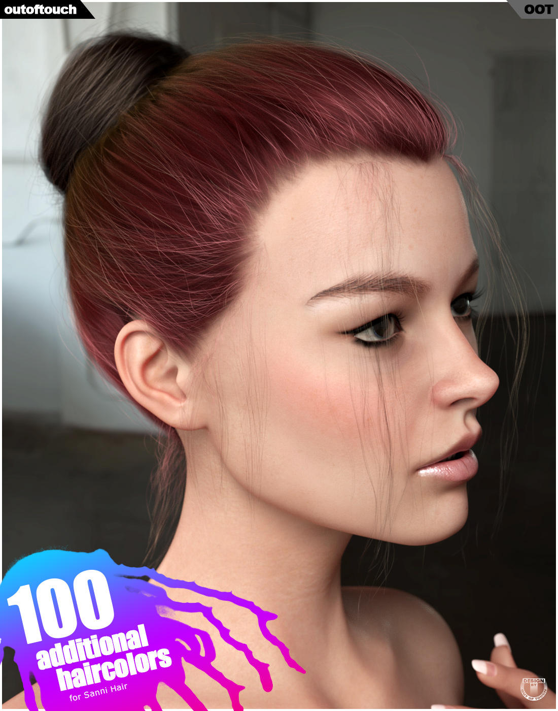 Daily Bun Hair Texture XPansion by N/A
